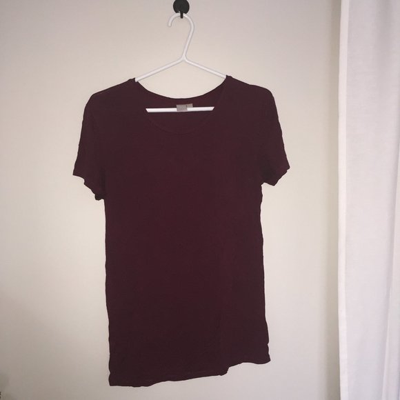 T-Shirt bourgogne - Picture 1 of 1